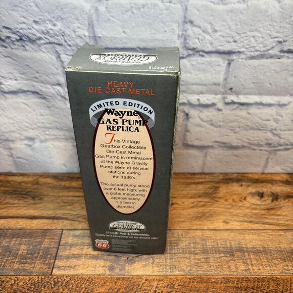 Phillips 66 gasoline limited edition die cast metal collector gas pump replica - Picture 2 of 8
